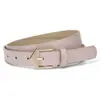 Cinturón Nuevo Transfronterizo para Mujer, Hebilla Decorativa Retro Francesa Japonesa, Cinturón Personalizado con Patrón de Cocodrilo para Mujer, Listo para la Venta
