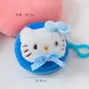 Monedero de Felpa Lindo de Dibujos Animados, Estuche para Auriculares de Muñeca 3D Femenino, Bolsa Portátil con Cremallera para Guardar Monedas al por Mayor