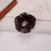 Scrunchie de Renda Plissada com Bolinhas Super Fada Coreano Macio Versátil para Rabo de Cavalo Baixo Coque Prendedor de Cabelo Acessório de Cabelo
