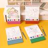 Pintura Vertical Criativa com Tinta Guache em Espiral para Crianças vem com Livro de Colorir com Pigmentos Livro de Grafite Guache DIY Enfeites de Mesa