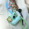 Ali clapper brinquedo de descompressão criativo Internet chaveiro vermelho bolsa de estudante pingente chaveiro casal pequeno presente