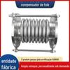 Compensador de Tubo Corrugado de Aço Inoxidável 304 Compensador Universal de Metal de Aço Inoxidável Compensador de Junta de Expansão Marinha