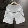 Nuevos shorts de moda para hombre, holgados, modernos, transpirables para la playa, de verano, finos, deportivos, casuales, de secado rápido, hasta la rodilla