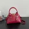 Design único, textura de alta qualidade, bolsa feminina tipo concha, novo modelo 2026, bolsa versátil de ombro e transversal, bolsa moderna para o dia a dia