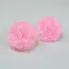 Bolas de Flores Simuladas de Clavel y Lila, Decoraciones de Flores de Seda, Cabezas de Flores, Ramilletes, Accesorios para el Cabello, Flores de Plástico de Halloween
