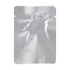 Bolsa de Vacío de Papel de Aluminio Grado Alimenticio Bolsa de Plástico con Sellado a Tres Lados Boca Plana Aluminio Puro Bolsa para Mascarillas a Prueba de Luz Bolsa para Empaque de Comida para Mascotas