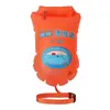 Fu An seguir al líder natación seguir al líder pelota doble vejiga de aire tipo almacenamiento flotador marcador de agua puede sostener teléfono móvil exterior