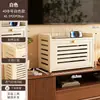 Caja de Almacenamiento Oculta para Router de Sala de Estar, Estante de Almacenamiento para Módem Óptico, Decodificador, Organizador de Cables para Uso Doméstico