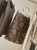 Falda de Gamuza Bordada Vintage para Mujer, Nuevo Estilo Otoño, Cintura Alta, Adelgazante, Versátil Falda Midi de Corte A