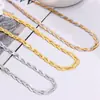 Collar de serpiente tejido a mano de tres colores de acero de titanio, personalidad femenina, moda, cadena para la clavícula tejida de tres hebras retorcidas, estilo europeo y americano
