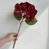 Nova flor artificial ramo único 72 pequenas hortênsias auditório de casamento teto alta estrada decorativa hortênsia de comércio exterior