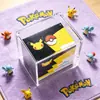 Caja de Exhibición Magnética Acrílica Transparente a Prueba de Polvo Almacenamiento de Figuras de Pokémon Caja de Exhibición de Juguetes de Moda Protectora Personalizable