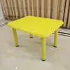 Mesas e Cadeiras Retangulares Elevatórias para Jardim de Infância Brinquedos Infantis Aprendizagem Plástico Espessado Mesas e Cadeiras Ajustáveis Outlet de Fábrica