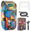Temu Nueva Rasuradora Eléctrica Rotatoria de 3 Cuchillas Flotantes para Hombre, Recortadora de Barba con Graffiti Creativo, Rasuradora para Cabeza Rapada