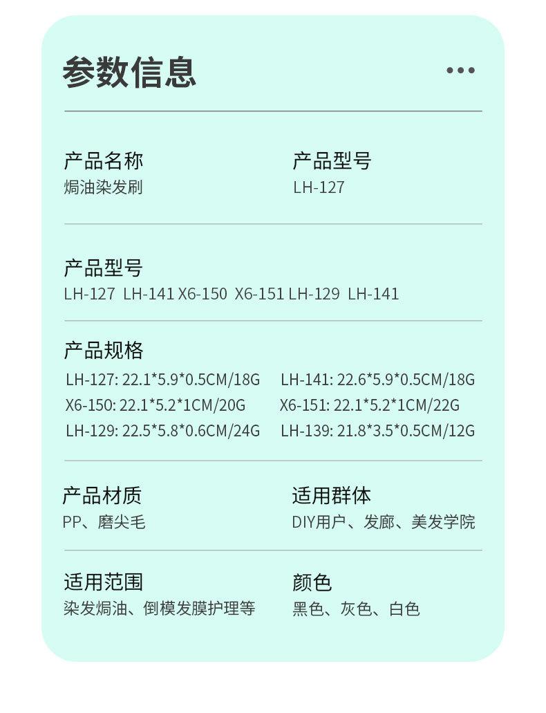 LH-127 141 129 139 X6-150