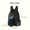 Bolsa de Natación Popular Transfronteriza Mochila de Malla con Cordón con Bolsa Húmeda Mochila de Playa para Exteriores Vadeo Gimnasio