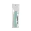 Cuchillo Plegable de Acero Inoxidable para Frutas para Uso en la Cocina, Pelador Portátil para Frutas y Verduras, Cuchillo de Regalo para Cortar Verduras y Frutas