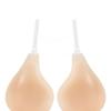 Almohadillas de Silicona Fina para Senos Grandes Transfronterizas, Sujetador Elevador con Cierre Frontal de Forma Cuchara Tamaño Grande, Almohadillas para Senos Grandes Anticaída y Antiexpansión