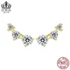 Pendientes de Plata de Ley S925 Aiful Elegantes y de Moda con Circonita Pendientes Versátiles Elegantes Joyería Pendientes de Mujer Joyería al por Mayor