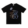 Cross-border 2023 Nova camiseta casual de verão para todos os gostos, solta, de manga curta, estilo hip-hop, masculina