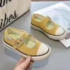 Zapatillas Deportivas para Niñas 2026 Verano Nuevo Estilo Mary Jane de Lona para Niñas Zapatos Blancos Bajos Zapatos Casuales Ligeros para Niñas