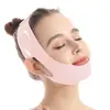 Mascarilla Roja Cruzada Mejorada Venda para Rostro en V Escultura Facial Lifting Reafirmante Facial Dormir Moldeado Facial No Adelgazante Facial