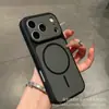 Nueva Funda Magnética de Doble Color que Cambia de Color al Instante con Tacto de Piel Adecuada para iPhone 17 Pro, Cubierta Protectora Apple 16/15