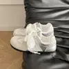Nuevas Zapatillas Deportivas Casual Versátiles Plateadas Estilo Ballet para Mujer 2026, de Nicho, Suela Fina, Ligeras, para Primavera/Verano