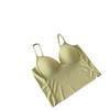 Bandolera sexy de estilo coreano de verano para mujer, con cinturón interior y exterior, almohadilla para el pecho, sin aro de acero, ajustada, anti-correr, de seda helada, bonita envoltura para la espalda.