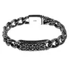 Pulsera de nuevo estilo patrón auspicioso Rayo retro pareja hombres y mujeres mismo estilo hebilla de anillo pulsera plateada venta caliente transfronteriza