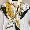 Bufanda Triangular Estampada de Diseño Único para Mujer, Chal Multiusos de Sarga, Chaleco Fino de Exterior Falso Cuello para Primavera y Otoño
