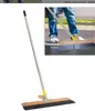 Rastrillo Autonivelante para Cemento con Dientes Raspador Cuchillo Empujador de Boca Plana Raspador de Dientes Autonivelante Herramienta para Capa Base Raspador para Reparación de Superficie de Carretera