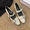 Medias Zapatillas Cuadradas Estilo Francés con Pedrería para Mujer, Nueva Moda Verano 2026, Zapatos de Moda Cuadrados Elegantes de Lujo Ligero para Mujer