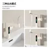Fabricante de Torneiras Kaiping Torneira de Banheiro Monofuro de Metal Maciço com Display Digital e Mangueira Extensível para Lavatório, Quente e Frio