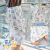 Pantalones de Bebé con Abertura Inferior, Algodón Puro, Ropa Exterior Ligera de Verano, Pantalones Cortos, Pantalones para Bebé, Pantalones Divididos para Niños Pequeños, Shorts, Pantalones para Dormir