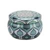 Latas para velas de aromaterapia Comercio electrónico transfronterizo Envase metálico en forma de tambor Hojalata Regalo Caramelo Juego de velas de aromaterapia Caja de hierro