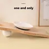 Tigela para Pet, Fundo de Tigela para Gato, Material de Segurança Anti-Derramamento, Fundo Simples de Silicone Preto e Branco, Tigela Antiderrapante para Cão com Dieta, Dropshipping