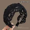 Diadema de lunares versátil estilo coreano Maillard, un imprescindible para peinar y recoger los pelos sueltos, nuevo modelo 2026, para uso diario, accesorio para el cabello para mujer