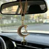 Sudeste Asiático Transfronteiriço Xingyue Tianfang Metal com Pedras de Diamante Encrustadas Pingente de Carro Espelho Retrovisor Acessórios de Interior de Carro Fabricante