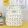 Mochila de alta aparência estilo coreano para mulheres, mochila de viagem leve, mochila de grande capacidade para estudantes do ensino fundamental II e médio