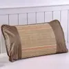 Funda de almohada de bambú funda de almohada fresca funda de almohada redonda de bambú funda de almohada de estera de ratán funda de almohada cómoda para almohada funda de almohada de seda de bambú carbonizado