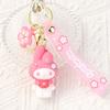 Famoso en Internet Llavero Sakura Sanrio Dibujo Animado Mi Melodía Cinnamoroll Colgante Lindo Creativo Llavero Kuromi