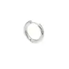 Pendientes de Aro Simples de Acero Inoxidable 316 para Verano, Alambre Redondo de 2.0 mm de Espesor, Joyería para Piercing, Venta al por Mayor en Stock