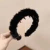 Tiara de Pelúcia Fofa com Coroa Alta para Mulheres, Novo Estilo Que Não Aperta a Cabeça, Grampo com Toque de Luxo para Uso Diário