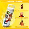 50 Pegatinas de Lucha Libre de la WWE Pegatinas Transfronterizas Espectáculo de Lucha Libre Profesional Estadounidense Figuras Deportivas Pegatinas