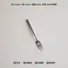 Acero Inoxidable 304 Cubiertos Estilo Occidental Cuchillo para Bistec Tenedor Cuchara Patrón Martillado Mango Sólido Tenedor para Postre Cuchara de Postre Alta Apariencia Cabeza Redonda Cuchara para Sopa
