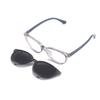 Gafas de Sol para Niños Clip Clip Colgante Juego de Gafas Gafas Polarizadas Anti-ultravioleta Gafas de Doble Propósito Montura de Gafas Planas JC7364