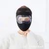 Máscara de ojos de forro polar de doble capa para ciclismo al aire libre, cálida de invierno, protección contra el frío, máscara de ojos para rostro y equitación MASK