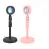 Luz de ambiente de luz de atardecer soporte retráctil luz de atardecer creativa control remoto por aplicación atenuación inteligente luz nocturna para dormitorio