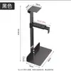 Bandeja de Suspensión para Host de Computadora de Escritorio Accesorios para Escritorio de Oficina Colgador Soporte Fijo Soporte de Caja Montado en Pared
